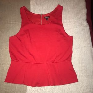 Sleeveless Peplum Top ❤️